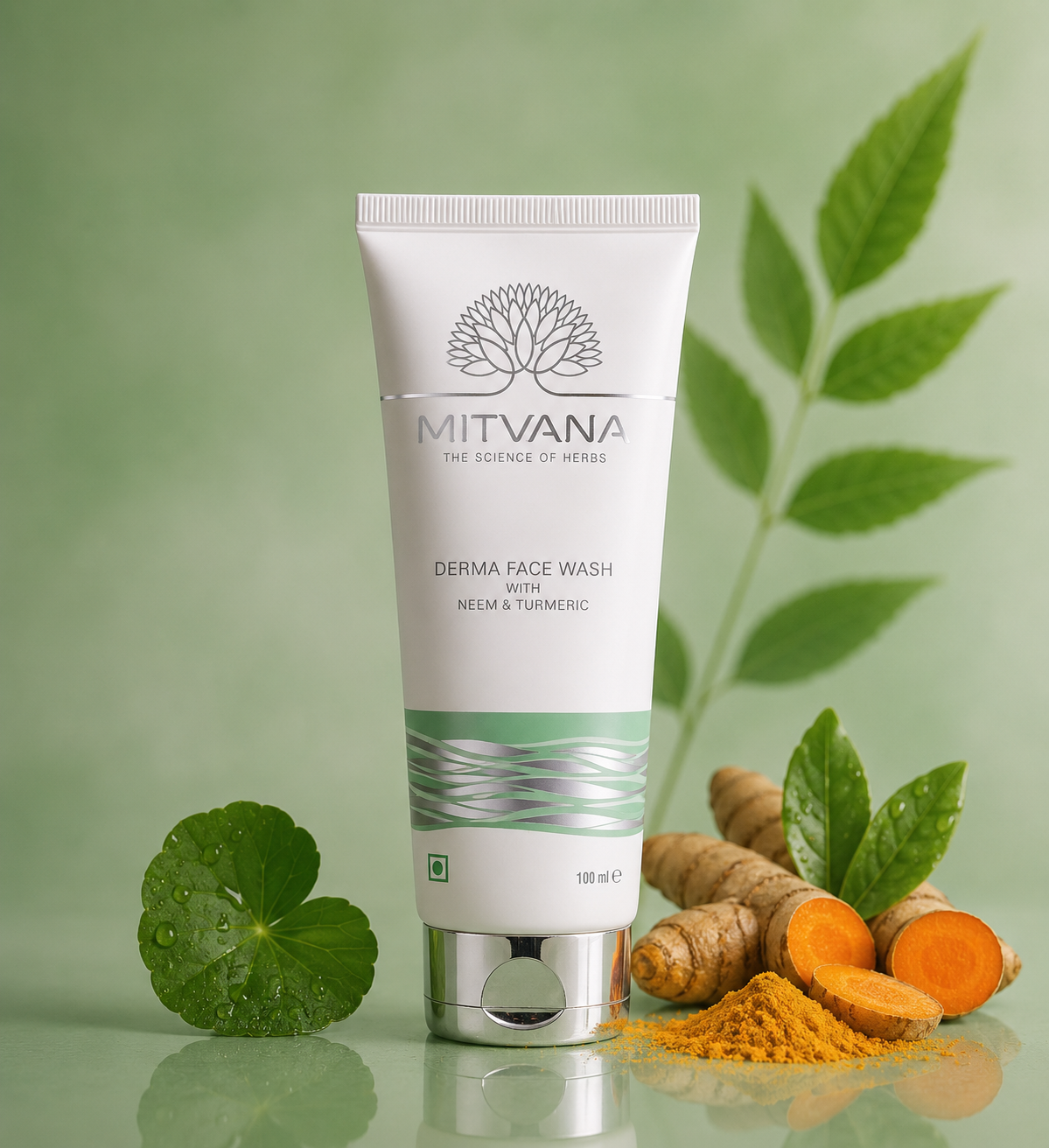 Derma Face Wash with Neem and Turmeric 100ml