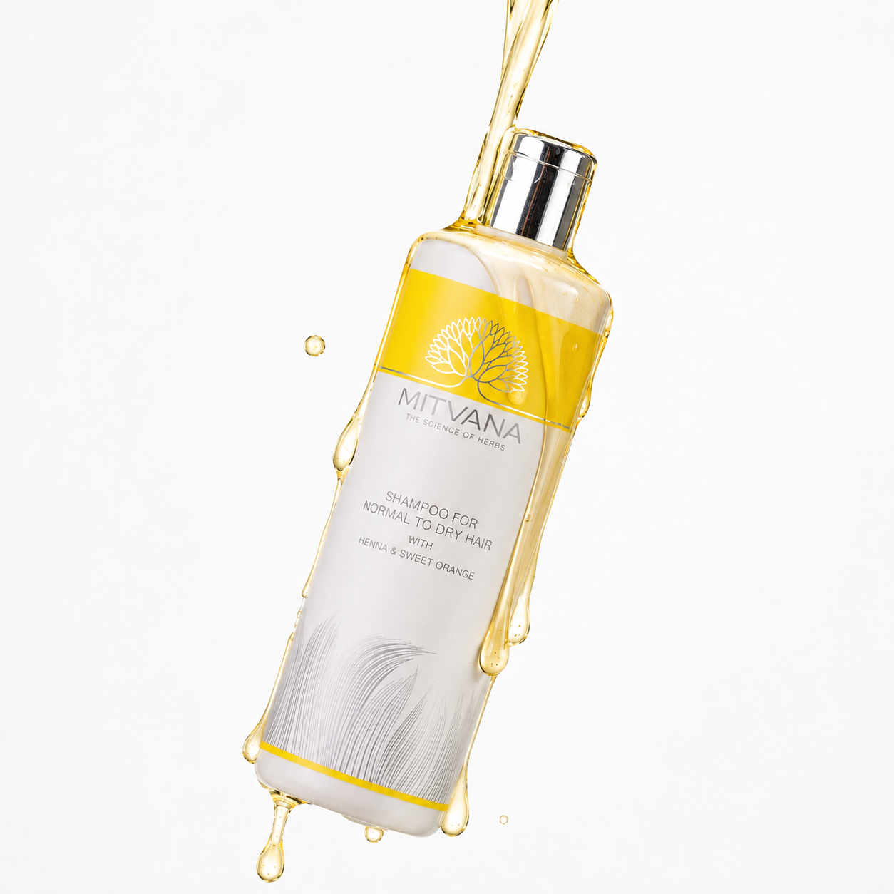 Shampoo For Normal To Dry Hair With Henna and Sweet Orange