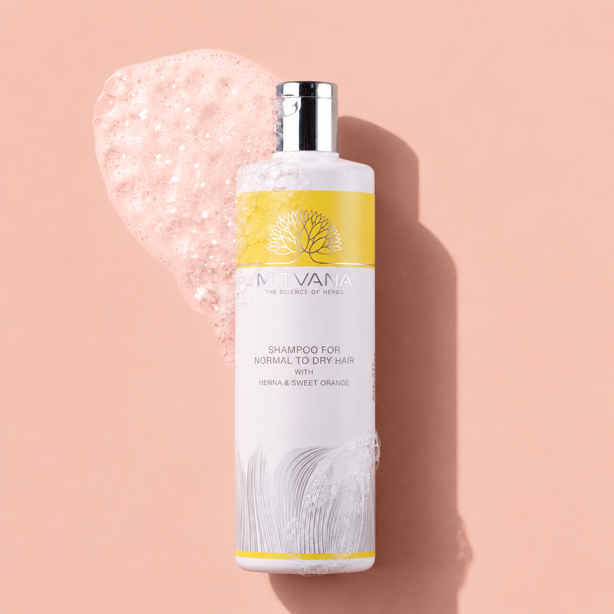 Shampoo For Normal To Dry Hair With Henna and Sweet Orange