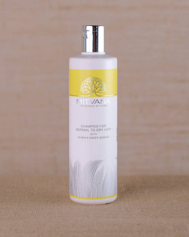 Shampoo For Normal To Dry Hair With Henna and Sweet Orange