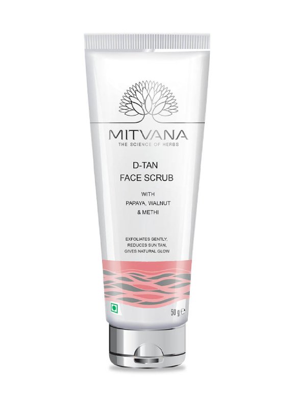 D TAN Face Scrub 50 GM